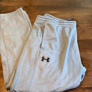 Men’s underarmour xl gray sweatpants